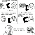 trolling with friends