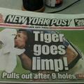 Tiger woods, you naughty boy