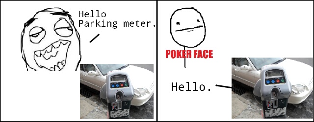 parking meter - meme