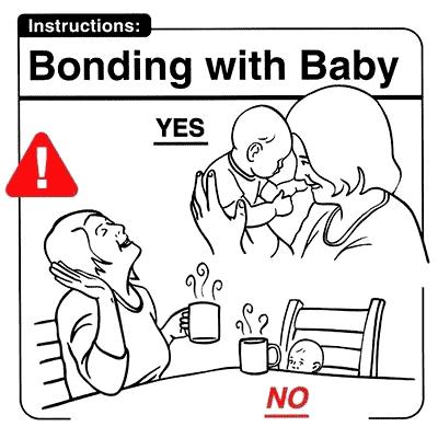Not the right way to bond - meme