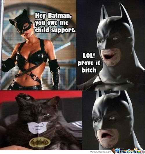 Bitches love batman - meme