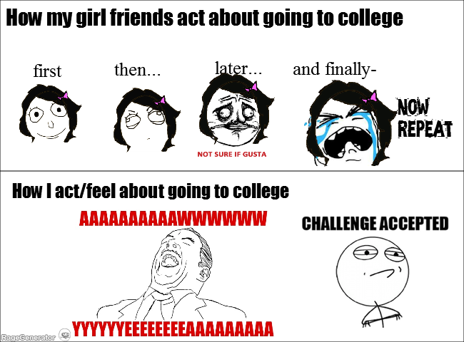 Off to College Bitches - meme