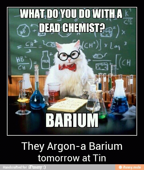 Chemistry cat - meme