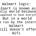 Walmart behind in technology