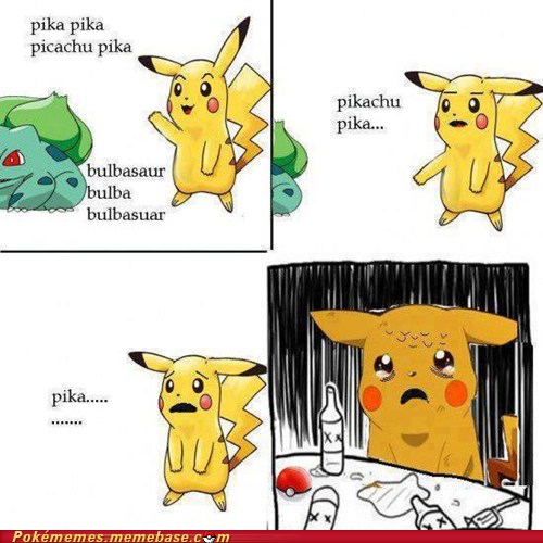 Over Confident Pikachu - meme