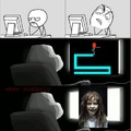 Scary maze game troll
