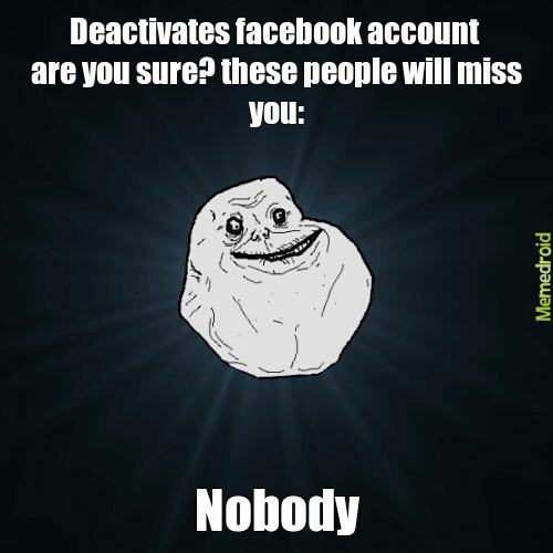 loner facebook - meme