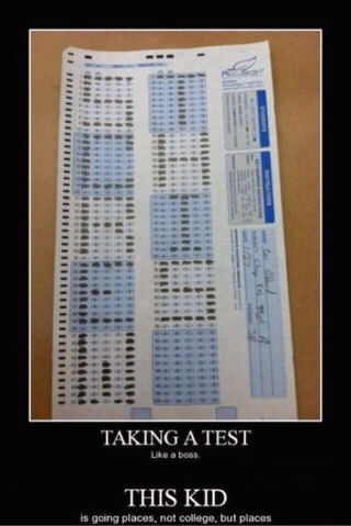tests...like a boss - meme