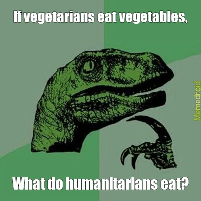 vegetarians - meme
