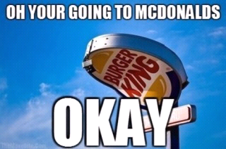 Burger King Disappointed - meme