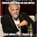 Low wristwatch