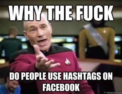 Hashtags - meme