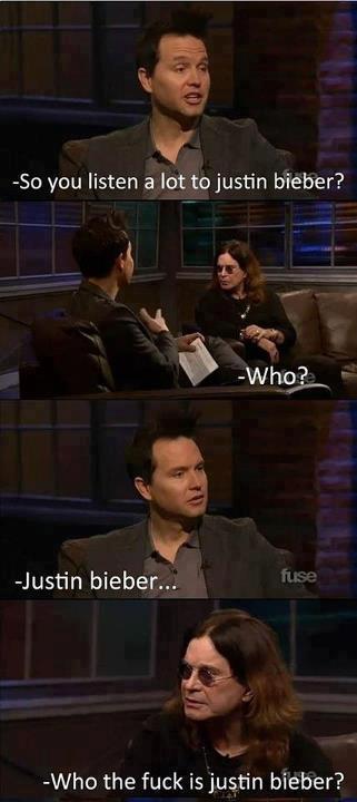 Who the fuck is Beiber!? - meme