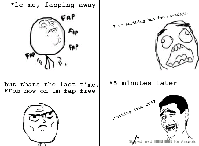 The story of fapping - meme