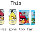 Angry Birds too far