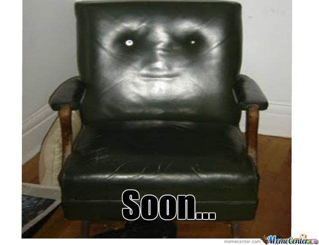soon chair - meme