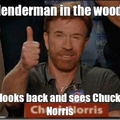 Slenderman V.S. Chuck Norris
