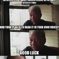 I am Morgan Freeman