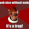 make up trap