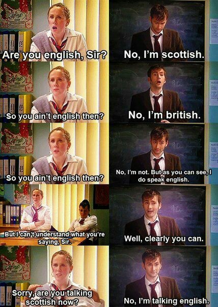 British/English - meme