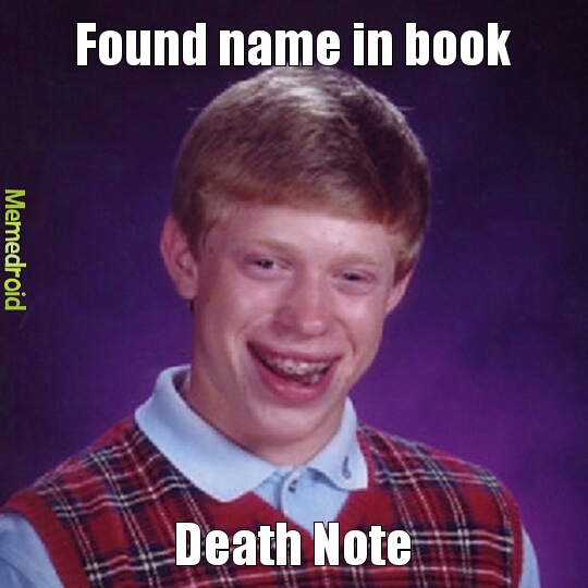 death note - meme