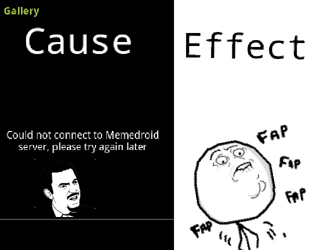 Cause/Effect - meme
