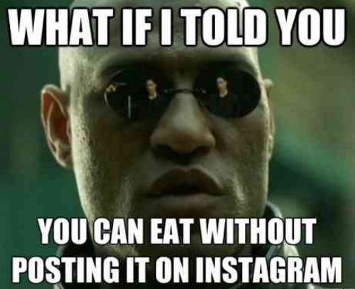 Instagrammers - meme