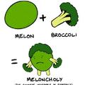 melon + broccoli