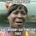 Nobody got time for that.