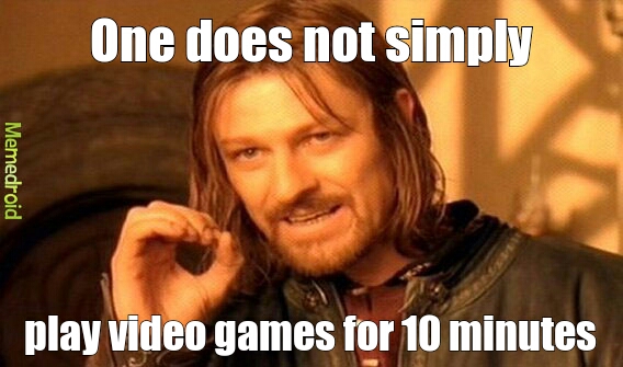 video games - meme