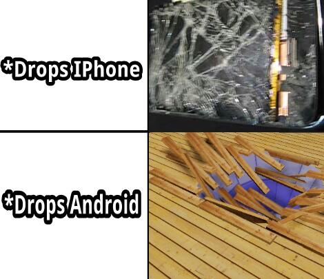 drop iphone - meme