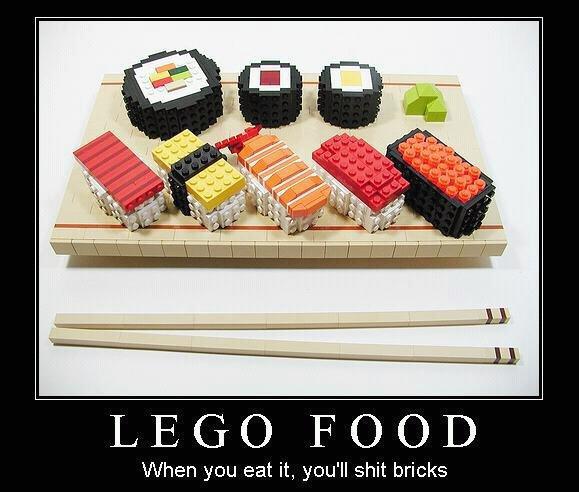 Lego food - meme