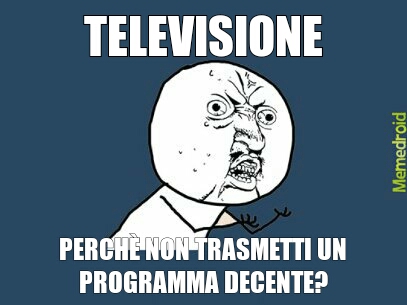 televisione - meme