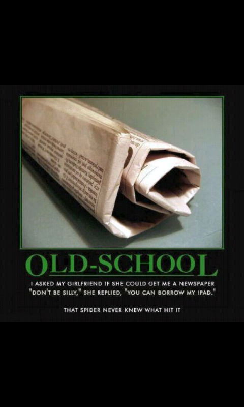 Old school - Meme by mikeoman123 :) Memedroid