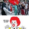 why exactly are they protesting McDonalds?