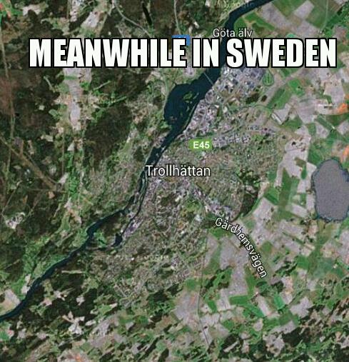 trollhÃ¤ttan in sweden - meme