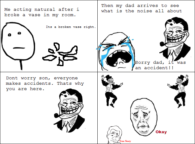 accident troll dad - meme