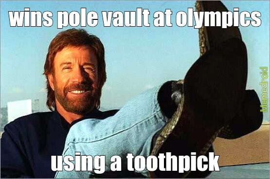 awesome chuck norris is awesome - meme
