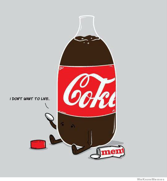 coke, what are you doing? - meme