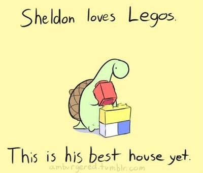 Don't step on the legos Sheldon! <3 - meme