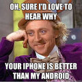 Condescending Wonka talks phones